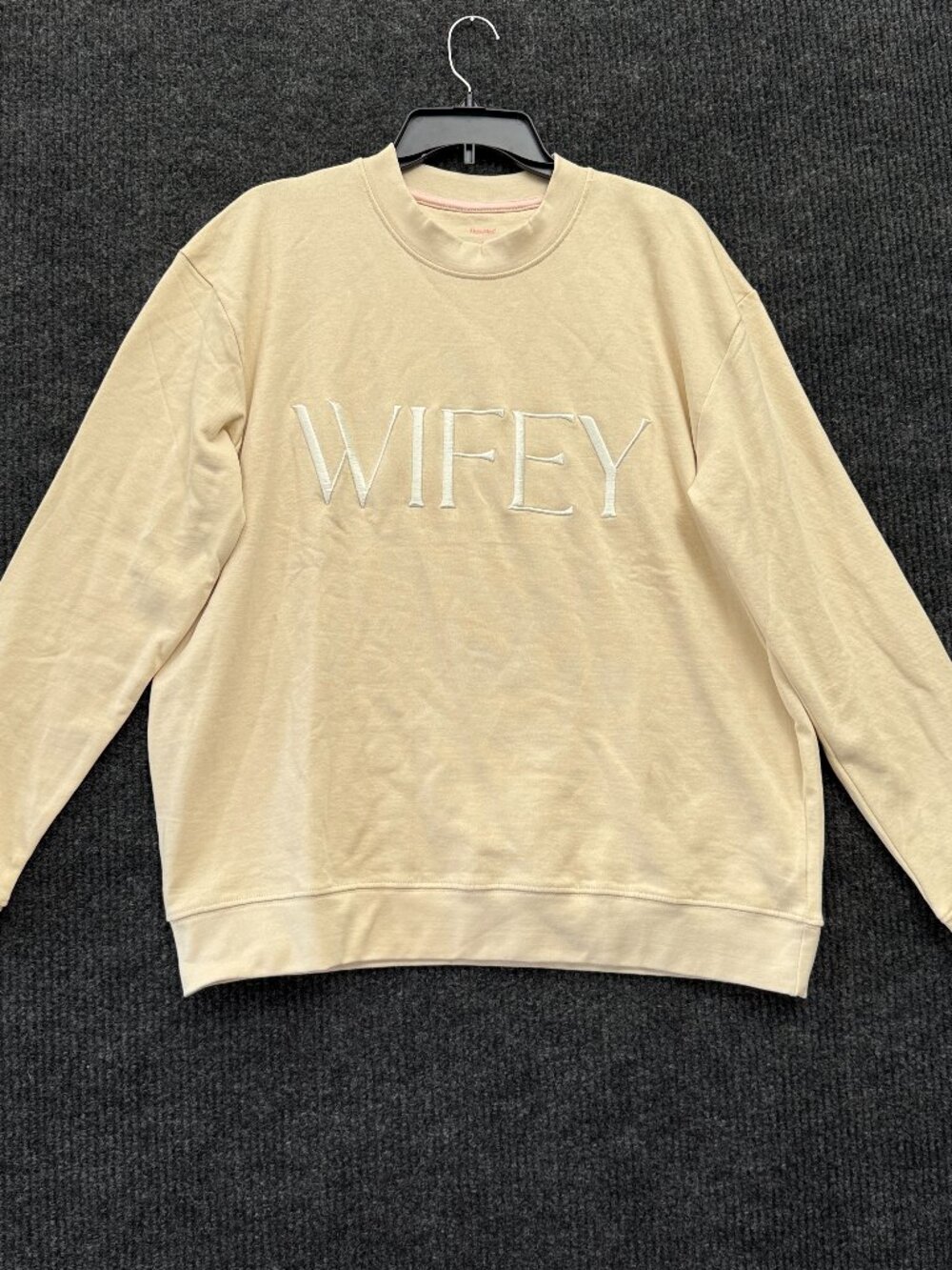 Miss to Mrs. "WIFEY" Sweatshirt - L